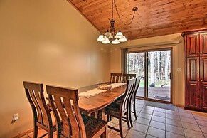 Cabin w/ Fire Pit & Movie Room, 1 Mi to Lake