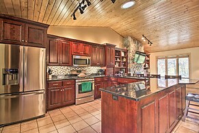 Cabin w/ Fire Pit & Movie Room, 1 Mi to Lake
