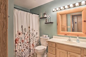 Cabin w/ Fire Pit & Movie Room, 1 Mi to Lake