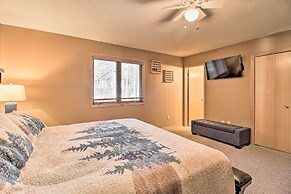Cabin w/ Fire Pit & Movie Room, 1 Mi to Lake