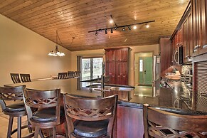 Cabin w/ Fire Pit & Movie Room, 1 Mi to Lake