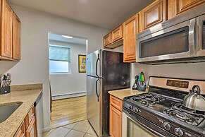 Central & Contemporary NJ Condo: Steps to Shore!