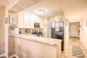 St Augustine Beach Condo w/ Patio & Pool Access!