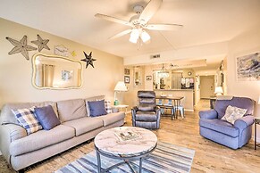 St Augustine Beach Condo w/ Patio & Pool Access!