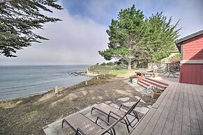 Oceanfront Point Arena House w/ Lovely Deck!