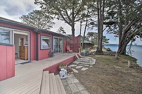 Oceanfront Point Arena House w/ Lovely Deck!