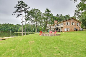 Waterfront Lakehouse w/ Private Dock & Fire Pit!
