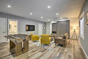 Modern-chic Interlochen Home w/ Deck & Game Room!