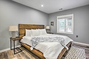 Modern-chic Interlochen Home w/ Deck & Game Room!