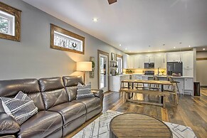 Modern-chic Interlochen Home w/ Deck & Game Room!