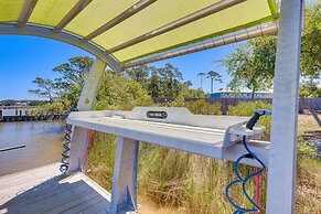 Water View Dauphin Island Condo w/ Boat Slips