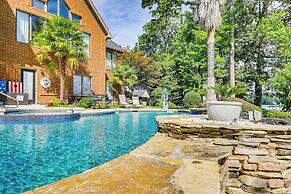 Luxe Lakefront Apartment w/ Shared Pool & Dock!