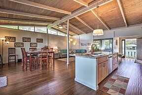 Oceanfront Kona Home w/ Beach Access & Views!