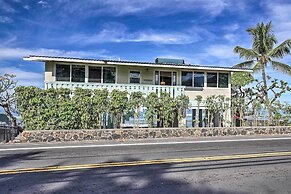Oceanfront Kona Home w/ Beach Access & Views!