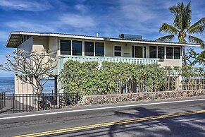Oceanfront Kona Home w/ Beach Access & Views!