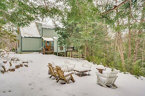 Rustic Intervale Hideaway w/ Deck & Wooded Views!