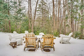Rustic Intervale Hideaway w/ Deck & Wooded Views!