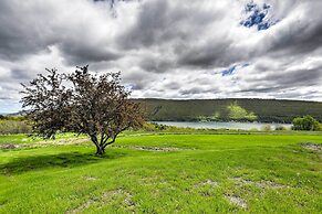 Naples Cabin w/ Lake Views & Wraparound Deck!