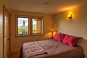 Naples Cabin w/ Lake Views & Wraparound Deck!