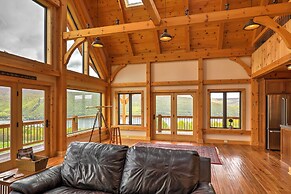 Naples Cabin w/ Lake Views & Wraparound Deck!
