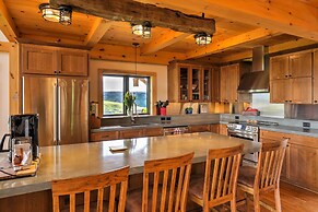 Naples Cabin w/ Lake Views & Wraparound Deck!