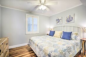Beachy Isle of Palms Home: 1 Block to Coast!