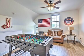 Family-friendly Calera Getaway w/ Game Room!