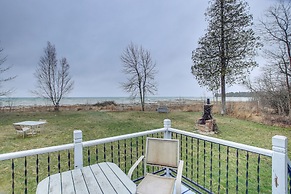 Serene Lakefront Baileys Harbor Home w/ Deck!