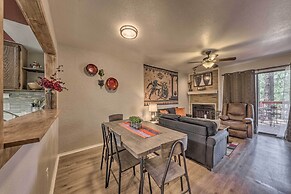 Forested Ruidoso Condo w/ Deck & Fireplace!