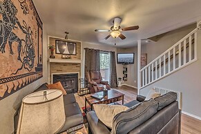 Forested Ruidoso Condo w/ Deck & Fireplace!