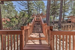 Forested Ruidoso Condo w/ Deck & Fireplace!