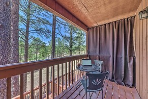 Forested Ruidoso Condo w/ Deck & Fireplace!
