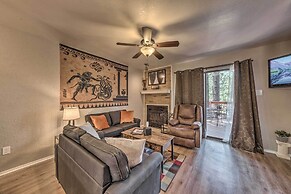 Forested Ruidoso Condo w/ Deck & Fireplace!