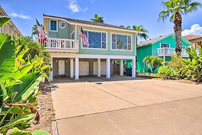 Sunny South Padre Home - Steps to the Beach!