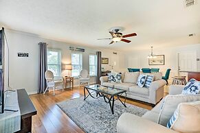St Augustine Island Home w/ Patio, Walk to Beach!