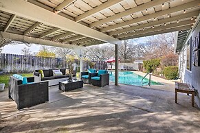 1 Mi to Main Street Sutter Creek: Poolside Oasis!