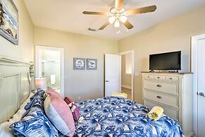 Breezy Galveston House w/ 2 Decks & Ocean Views!