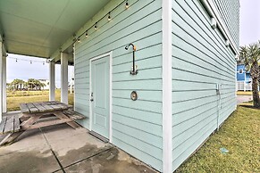 Breezy Galveston House w/ 2 Decks & Ocean Views!