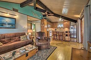 1/2 Mi to Beach: Canal-front Galveston Home!