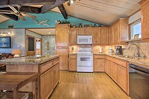 1/2 Mi to Beach: Canal-front Galveston Home!