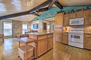 1/2 Mi to Beach: Canal-front Galveston Home!