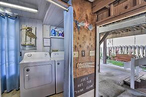 1/2 Mi to Beach: Canal-front Galveston Home!