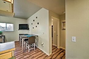 Central Apt: Private Fireplace & Patio Access