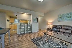 Central Apt: Private Fireplace & Patio Access