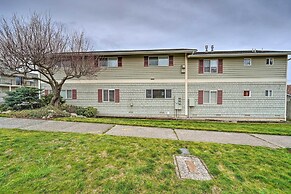 Central Apt: Private Fireplace & Patio Access