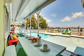 Waterfront Getaway w/ Pool & Dock - Walk to Beach!