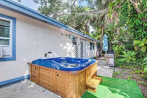 Cape Canaveral Cottage w/ Hot Tub: Walk to Beach