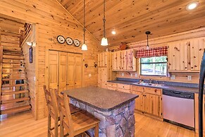 Peaceful Cabin w/ Deck + Scenic Mtn Views!
