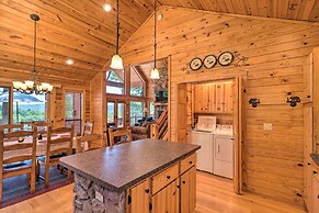 Peaceful Cabin w/ Deck + Scenic Mtn Views!
