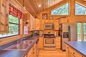 Peaceful Cabin w/ Deck + Scenic Mtn Views!